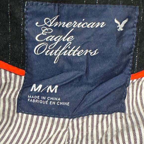 American Eagle Black Crescent Logo Boys Size Medium - Picture 3 of 4